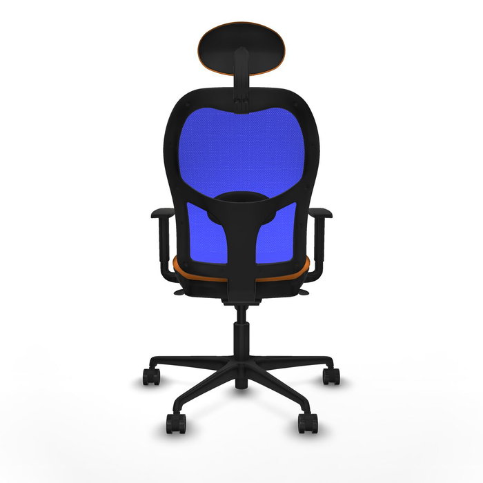 Piqueras y Crespo Chaise de Bureau 1D036N1 Orange avec Appui-tête Piqueras y Crespo Chaise de Bureau 1D036N1 Orange avec Appui-tête
