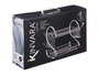 Kinvara Escurreplato 2 étages chromé blanc 40x11x26 cm métal et plastique (Set de 6)