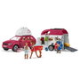 Schleich Playset Horse Club avec voiture et remorque pour chevaux - 42535