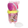 Color Baby - Cube de Playa Castillo Perla Del Mar - Diamètre 18 cm avec Pala, Râteau et Arrosoir - Cubes et Seaux de Sable pour Enfant