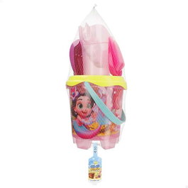 Color Baby - Cube de Playa Castillo Perla Del Mar - Diamètre 18 cm avec Pala, Râteau et Arrosoir - Cubes et Seaux de Sable pour Enfant