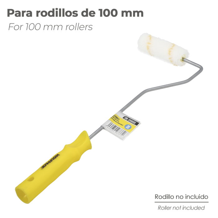 WOLFPACK LINEA PROFESIONAL Manche de rechange pour rouleaux émail 100 mm WOLFPACK LINEA PROFESIONAL Manche de rechange pour rouleaux émail 100 mm