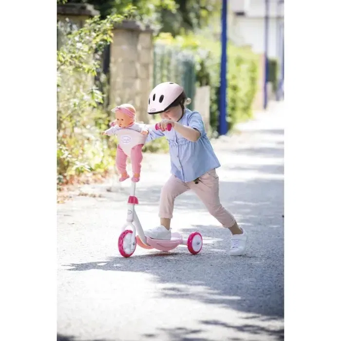 Smoby Patinette 3 Roues Corolle avec Porte-Poupon - Guidon Réglable jusqu'à 67 cm, Roues Silencieuses - Pour Enfant à Partir de 3 Ans Smoby Patinette 3 Roues Corolle avec Porte-Poupon - Guidon Réglable jusqu'à 67 cm, Roues Silencieuses - Pour Enfant à Partir de 3 Ans