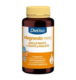 DIELISA Magnesio TRIPLE (Bisglycinate, Citrate et Malate)