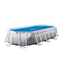 Intex Bâche à bulles pour piscine ovale 4 m x 2 m - Bleu - 120 microns - Modèle UTF00148 - Chauffage optimisé, garantie 2 ans