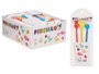 Pincello Lot de 3 Crayons avec Gouttière Doigt Assortis 11x26.5x1.5 cm Plastique et Bois (Set de 32)