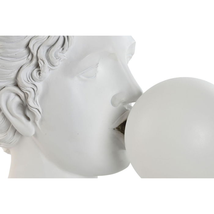 Lampe de bureau Home ESPRIT Blanc Résine Plastique 220 V 20 x 36 x 31 cm