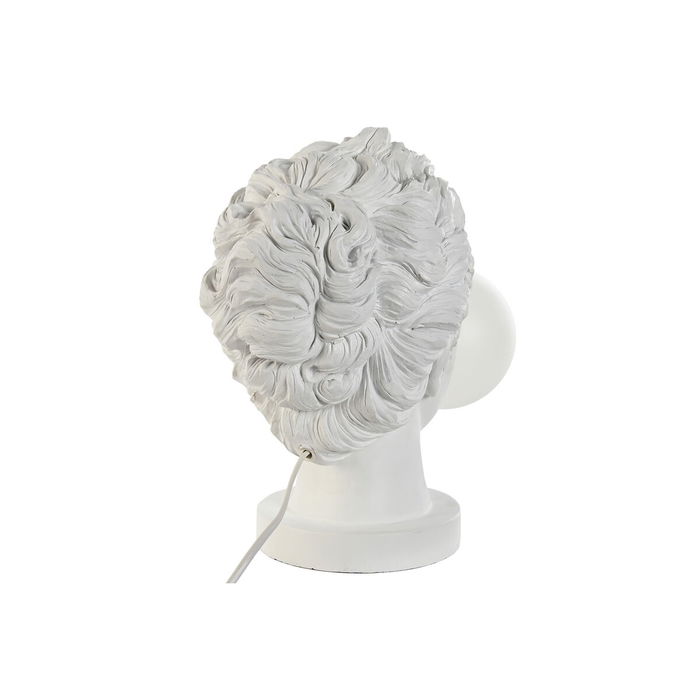 Lampe de bureau Home ESPRIT Blanc Résine Plastique 220 V 20 x 36 x 31 cm