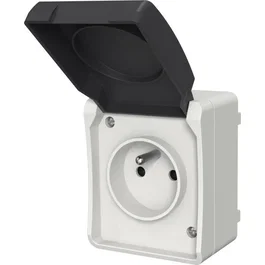 Aquatop Prise double étanche IP54 - Monophasé