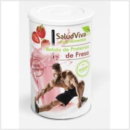 SALUD VIVA Batido de proteínas fraise ECO 320gr