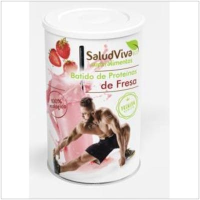 Salud Viva Mélange Protéiné Fraise Bio 320g - Shaker Protéines Vegan Salud Viva Mélange Protéiné Fraise Bio 320g - Shaker Protéines Vegan