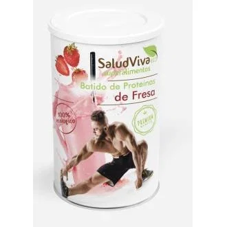SALUD VIVA Batido de proteínas fraise ECO 320gr SALUD VIVA Batido de proteínas fraise ECO 320gr