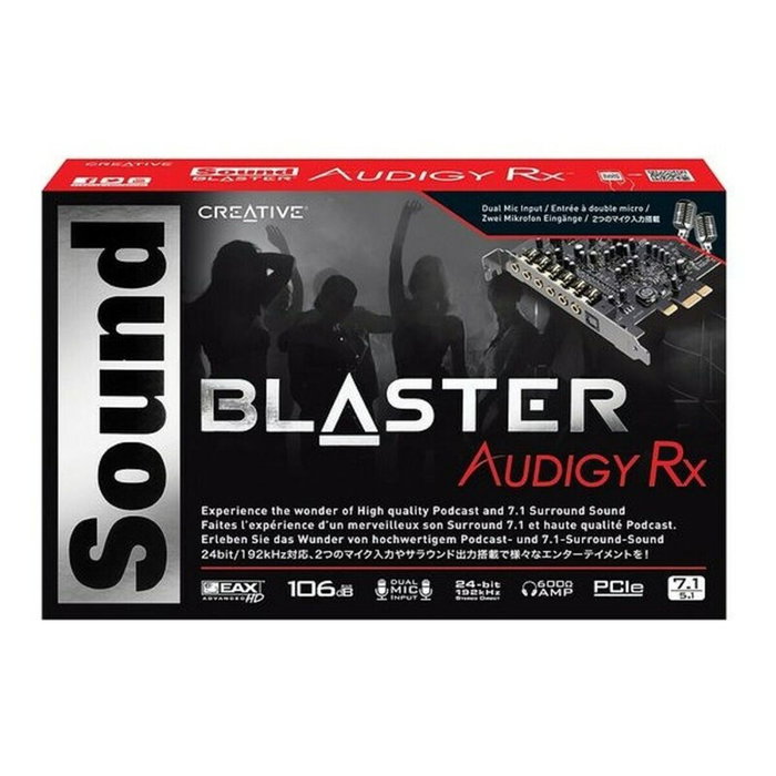 Carte Son Interne Creative Technology Sound Blaster Audigy Rx Carte Son Interne Creative Technology Sound Blaster Audigy Rx