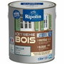 Ripolin Peinture pour bois intérieur et extérieur Gris clair Ral 7035 satin - 2,5 L