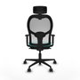 Piqueras y Crespo Chaise de Bureau Jorquera 1D036N2 Turquoise