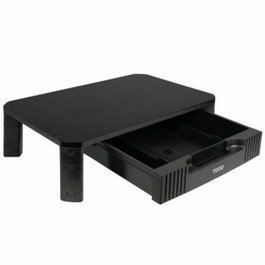 Tooq TQMMPD02 Support Élévateur de Moniteur avec Tiroir Noir