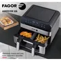 Fagor FGF10 Friteuse sans huile Airfryer - 10L, 2400W, cuve double, 8 programmes, cuisson saine, grand modèle familial