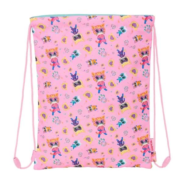 Safta Sac Plano Junior Superkitties 26 x 34 x 1 cm - Sac à dos pour enfant à partir de 3 ans (36 mois), produit en espagnol Safta Sac Plano Junior Superkitties 26 x 34 x 1 cm - Sac à dos pour enfant à partir de 3 ans (36 mois), produit en espagnol