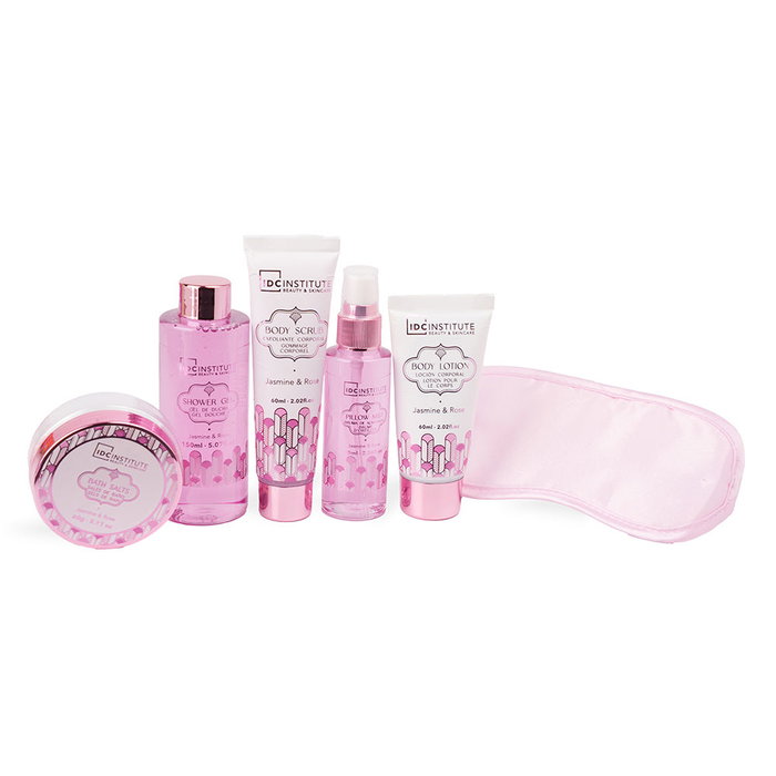 Idc Institute Boîte de bain parfumée à la rosée 6 pièces Idc Institute Boîte de bain parfumée à la rosée 6 pièces