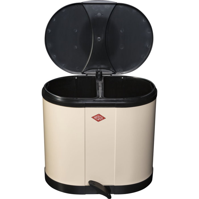 Wesco Eco-Double Bin Beta Almond Wesco Eco-Double Bin Beta Almond
