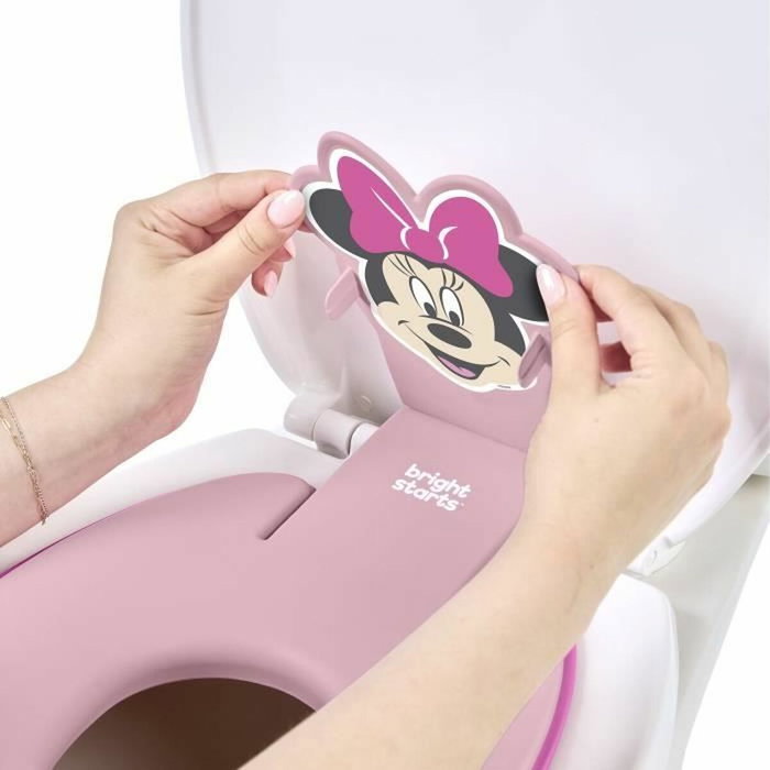 Bright Starts Réducteur de lunette de toilette Disney Baby Minnie