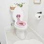 Disney Baby - Réducteur de lunette de toilette enfant Minnie - Universel, adhésif, installation rapide, siège d'apprentissage de la propreté
