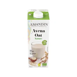 AMANDIN Boisson végétale à l'avoine Bio, 1L, pack de 6