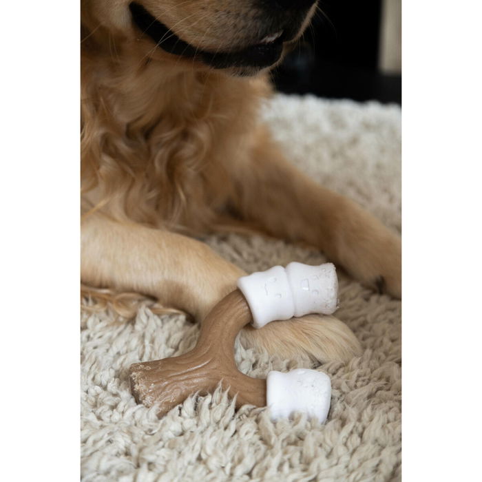 Jouet pour chien Nylabone Marron Beurre de cacahuètes L