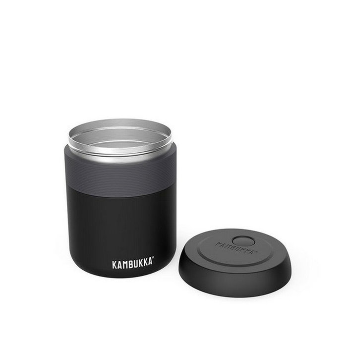 Kambukka Bora Noir Thermos en Acier Inoxydable 600 ml Kambukka Bora Noir Thermos en Acier Inoxydable 600 ml
