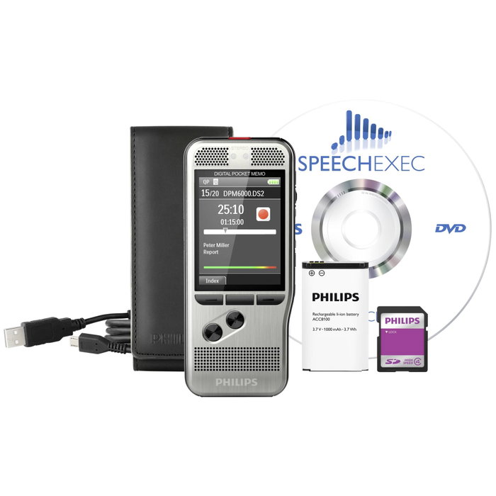 Philips DPM 6000/02 Pocket Memo Enregistreur Vocal