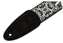 LEVYS Correa Hootenanny Series Poly Jacquard 2" Floral Vert et Blanc