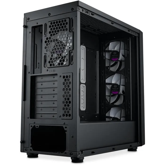 Cooler Master Boîtier PC MasterBox 600 MB600-KGNN-S00 - Boîtier ATX avec ventilation optimisée