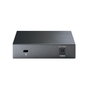 TP-Link TL-SG105S - Commutateur réseau Gigabit 5 ports, économique en énergie, Plug and Play, acier, montable bureau/mur