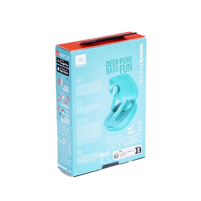 JBL Wave Flex 2 Ecouteurs Intra-Auriculaire Bluetooth - Bleu (JBLWFLEX2BLU)