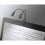 K&M 12243 Music Stand Light Double LED FlexLight