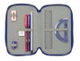 ATCO. Plumier triple avec 37 pièces, dimensions 12,5x19,5x5,5 cm, pour enfant à partir de 3 ans