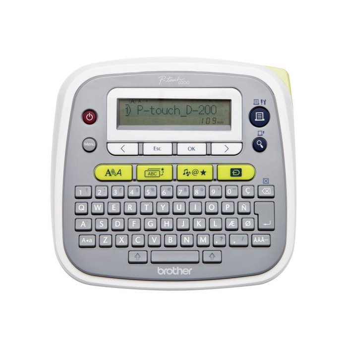 Brother P-Touch PT-D200BWVP PTD200BWVPG1 - Étiqueteuse portative, imprimante d'étiquettes pour bureau et maison