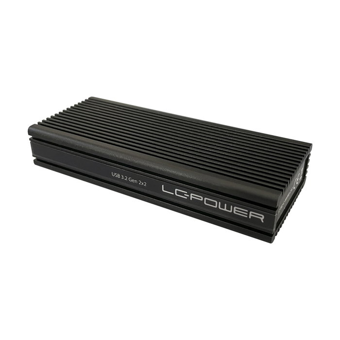 LC-Power LC-M2-C-NVME-2x2 Boîtier externe pour SSD NVMe M.2