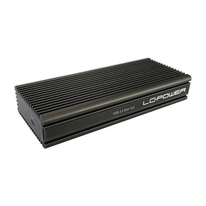 LC-Power LC-M2-C-NVME-2x2 Boîtier externe pour SSD NVMe M.2