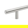 Trentadue - Tirador Pireo - Tiradors en acier inoxidable mat pour tiroirs et armoires - Écartement de fixation 448 mm
