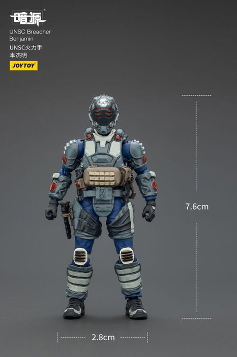 UNSC Dark Source figurine Breacher Benjamin 7 cm UNSC Dark Source figurine Breacher Benjamin 7 cm