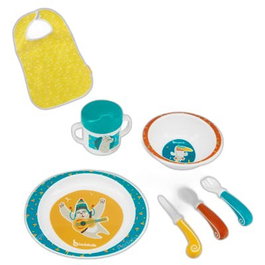 Babymoov Set de couverts Yummy 7 pièces - Bleu