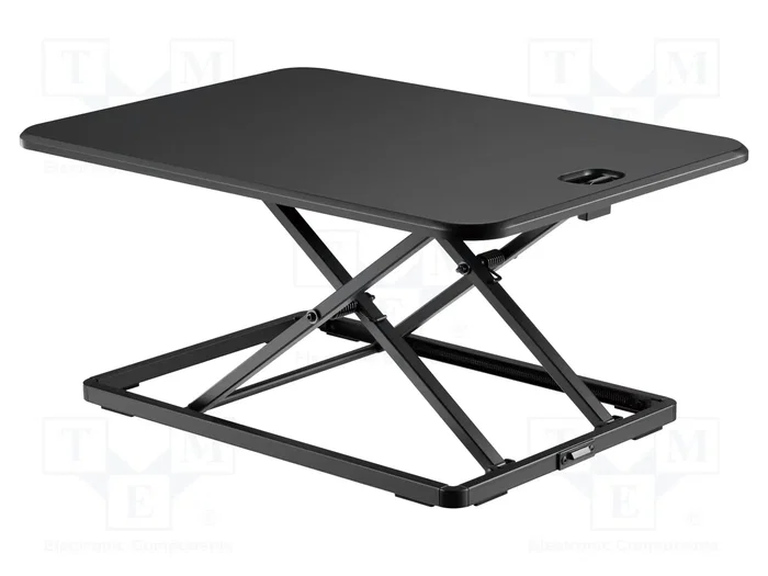 DIGITUS Support pour moniteur noir avec hauteur réglable DIGITUS Support pour moniteur noir avec hauteur réglable