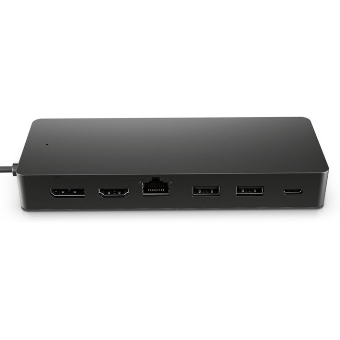 HP Station d'accueil Universal Multiport Hub 50H55UT - Hub USB-C multifonction noir