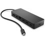 HP Station d'accueil Universal Multiport Hub 50H55UT - Hub USB-C multifonction noir