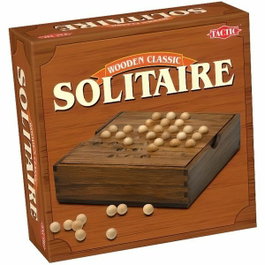 Tactic Solitaire en Bois