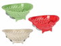 Kinvara Égouttoir automatique 29.5x13.5x33 cm Plastique PP Gris Rouge Vert Beige Surtis (Set de 12)