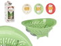 Kinvara Égouttoir automatique 29.5x13.5x33 cm Plastique PP Gris Rouge Vert Beige Surtis (Set de 12)