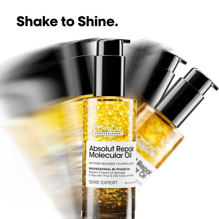 L'Oréal Professionnel Paris Absolut Repair Molecular Huile biphasique 90 ml