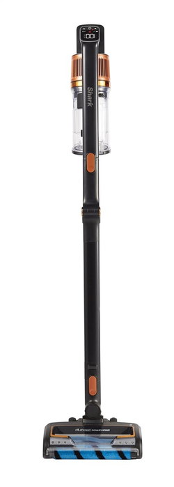 Shark IZ300EU Aspirateur balai sans fil avec technologie DuoClean et PowerFins, 25.2V Lithium, jusqu'à 60 min d'autonomie, anti-enchevêtrement cheveux
